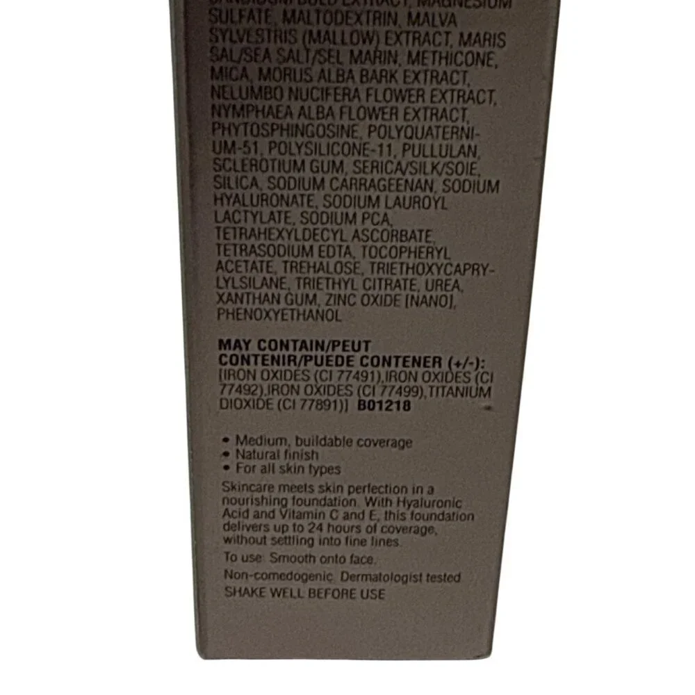 Elizabeth Arden Flawless Finish Foundation 120W Fair Skin Hyluronic Acid C & E